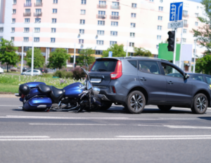 after a motorcycle accident in Huntsville