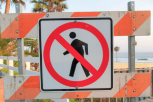 Jaywalking is illegal