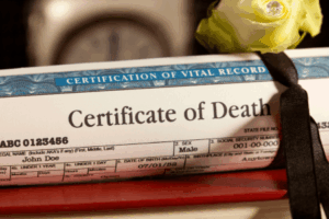 Certificate of Wrongful Death Huntsville