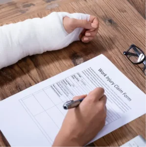 Work injury claim form