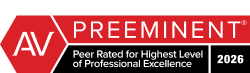 AV Preeminent Rating
